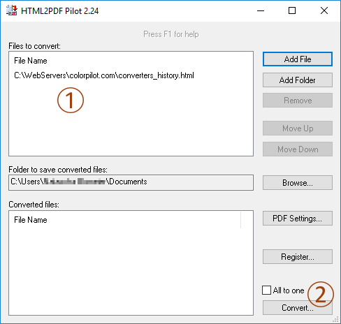 Download HTML2PDF Pilot 2.15.82