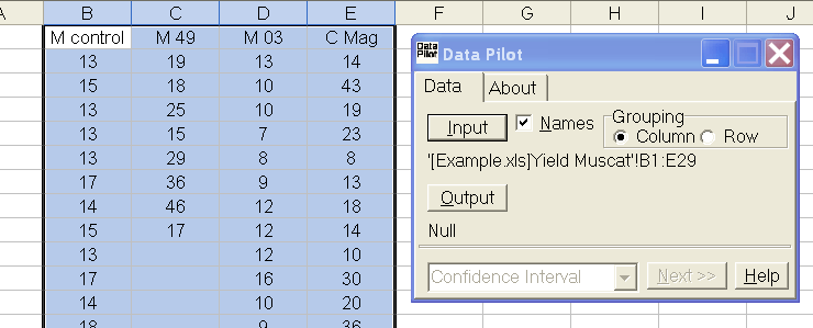 Screenshot of Data Pilot 1.03
