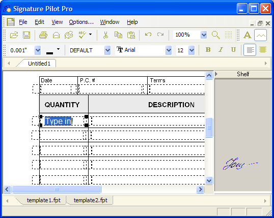 Signature Pilot Pro 1.5 screenshot