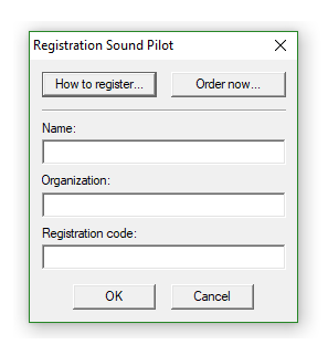 How to register Sound Pilot