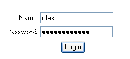 Result: Type Pilot inserts Login and Password into the form automatically
