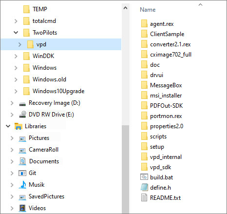 Extract the source code archive into the folder